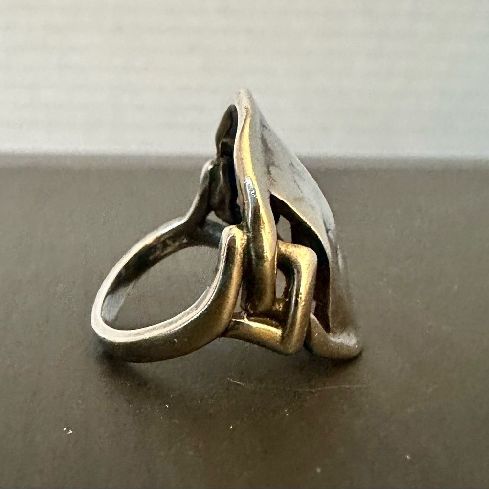 Sterling silver “Viking” style ring